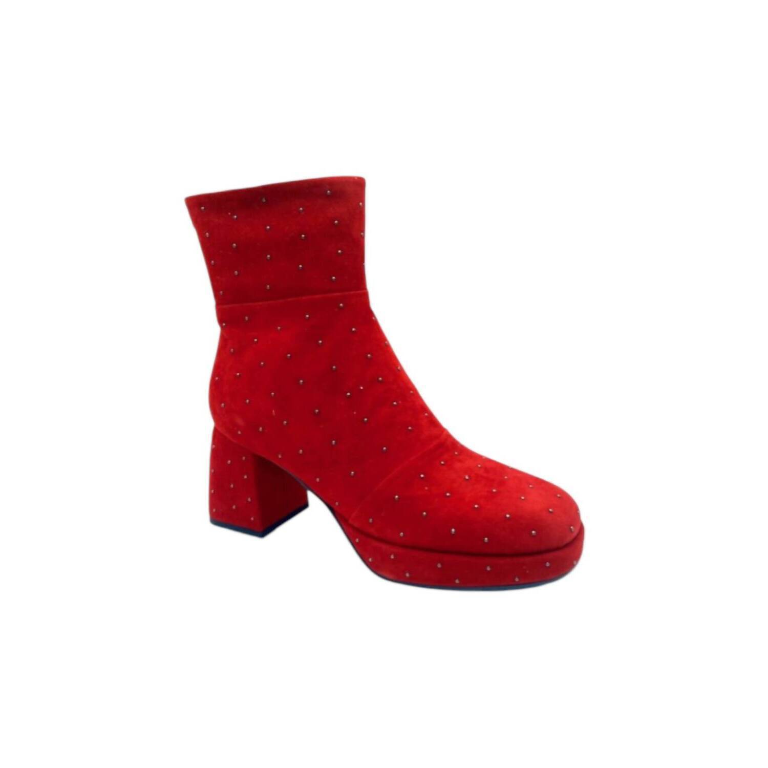 New Vaneli Women's Vava Platform Boot In Red